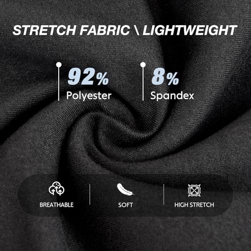 Image of CADITEX Womens Joggers with Pockets,Stretch Active Drawstring Sweatpants Women for Travel Workout Running