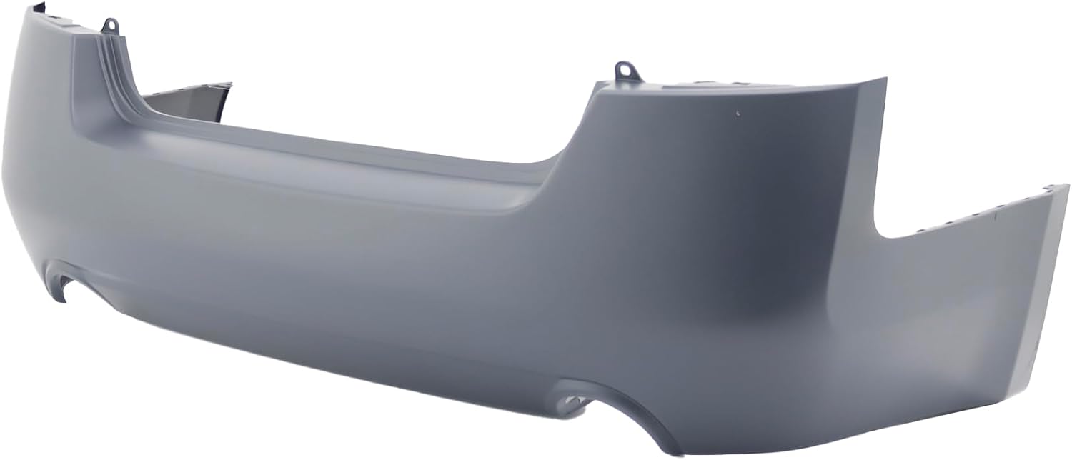 FitParts Compatible with Rear Bumper Cover Fascia 2007-2012 Nissan Altima Sedan Hybrid Base SL SR S Hybrid Sedan 07-12. New Primed Without Sensor Holes. NI1100248 85022JA040