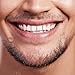 ULDIGI Gold Plated Teeth Grill Set 5pcs Bling Hip Hop Mouth Jewelry for Women and Men Rapper Accessory Tooth Caps Fake Grills for Fashion Cosplay