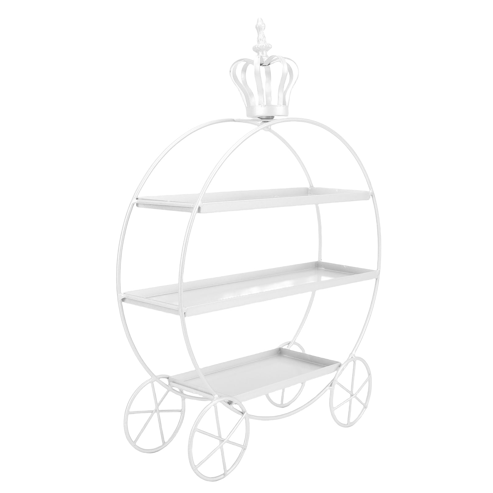 3 Tier Cupcake Stand, Dessert Cup Cake Holder Tiered Gold Metal