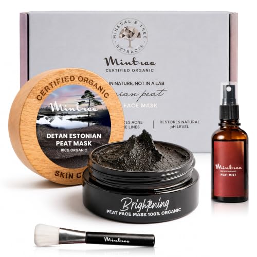 Image of Mintree European Mud De Tan Face Mask for Men and Women, All Skin Types, 60g