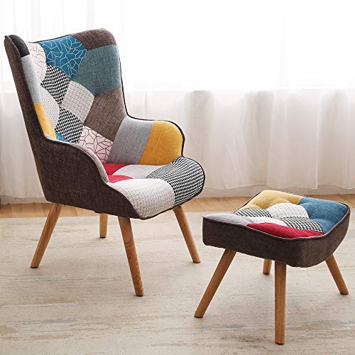 Accent Chair with Ottoman Under 200