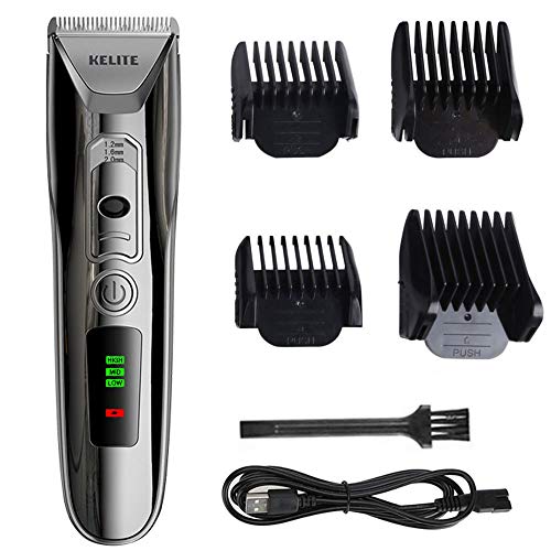 Hair Clipper for Men, Upworld Cordless Clippers Haircut Hair Trimmer Kit USB Rechargeable Head Shaver, Electric Haircut Kit Beard Trimmer for Men and Children, Men's Haircut Tool Waterproof