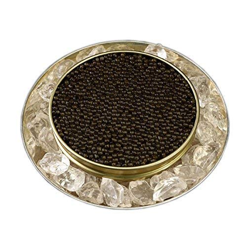 Miniatura 7 de Old Classic Ossetra Sturgeon Malossol Caviar - Lata de 32 onzas, sabor exquisito, calidad, cosecha sostenible, caviar Ossetra gourmet real recién