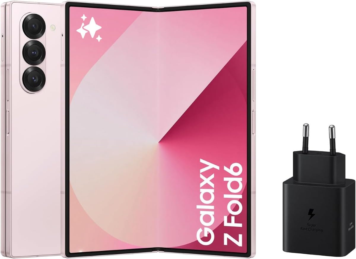 Samsung Galaxy Z Fold6 256 GB + Cargador - Teléfono Móvil con IA