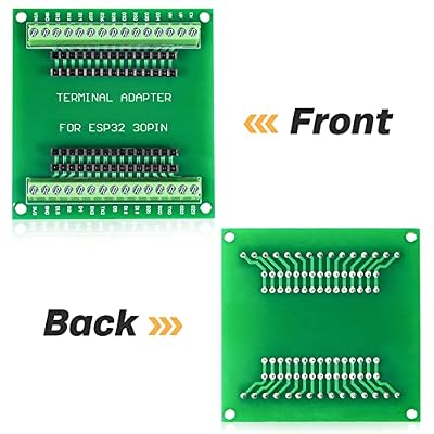 KeeYees 2pcs ESP32 Breakout Board Shield GPIO 1 into 2 for 30PIN ESP32 Development Board