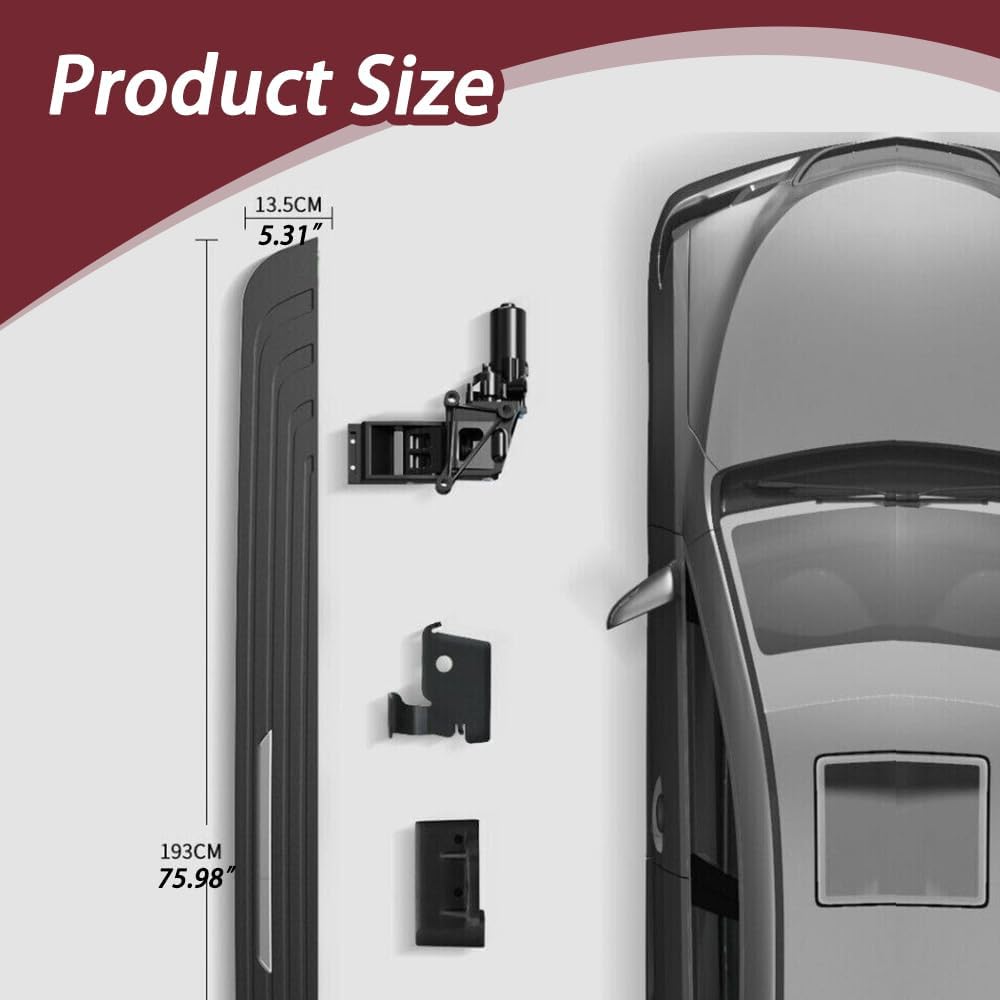 US Stock Electric Running Board Fits for Range Rover 2023 2024 2025 2026 SWB Deployable Side Step with Jacking Points,with Installation Manual