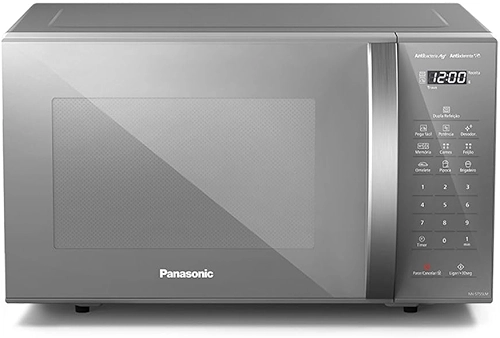 Panasonic Micro-ondas 27L Prata 220v NN-ST55LMRU