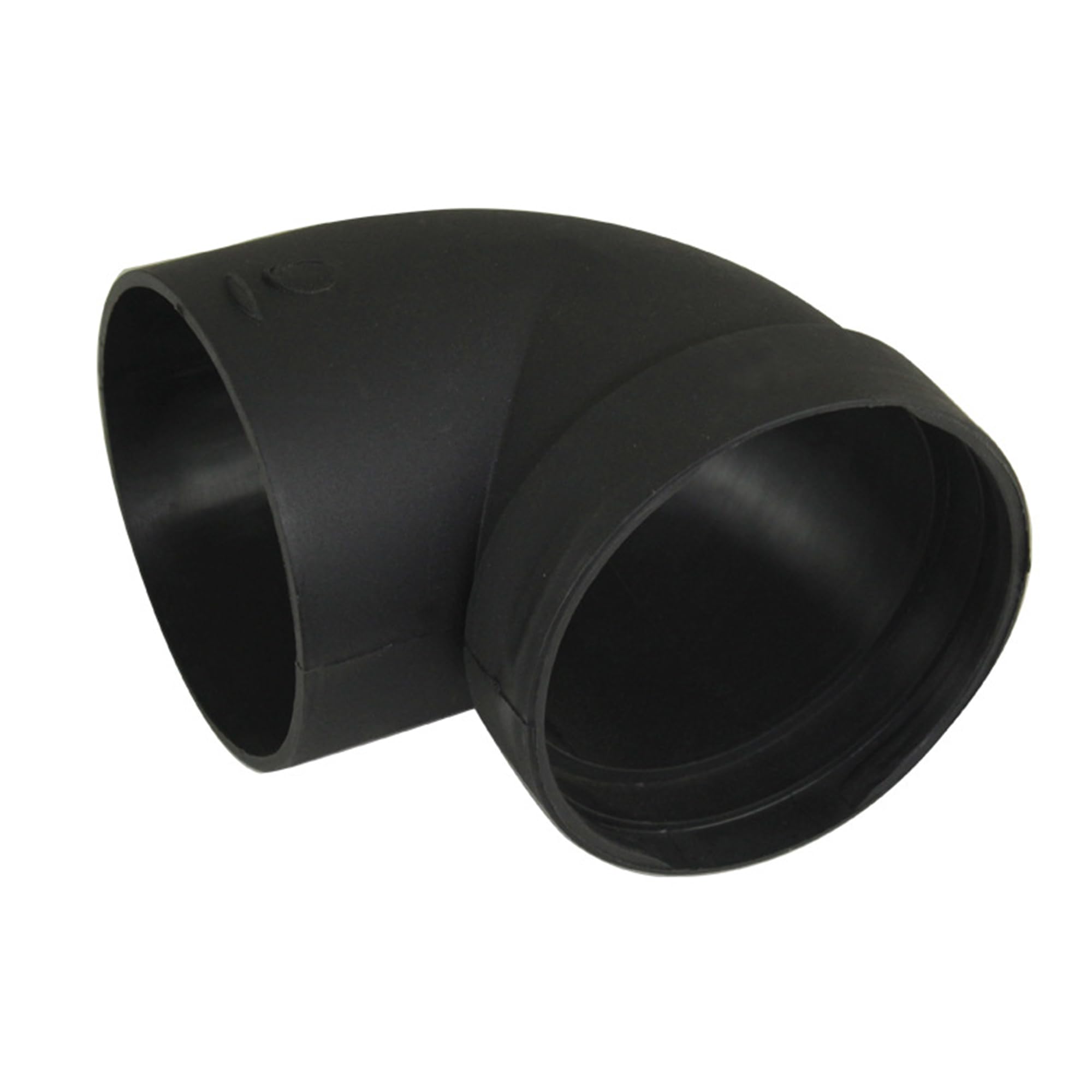 Raccord Tuyau Chauffage 75mm - Plastique Dur, Pour Ventilation, Avec Pinces
