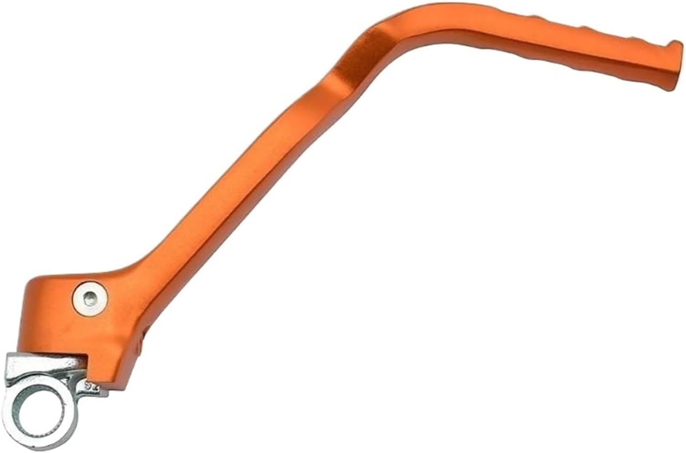 Aluminum Kick Start Lever Pedal Arm Easy Install Kick Starter Pedal Arm 250SX 250XC Engine Motocross Bike(Silver)