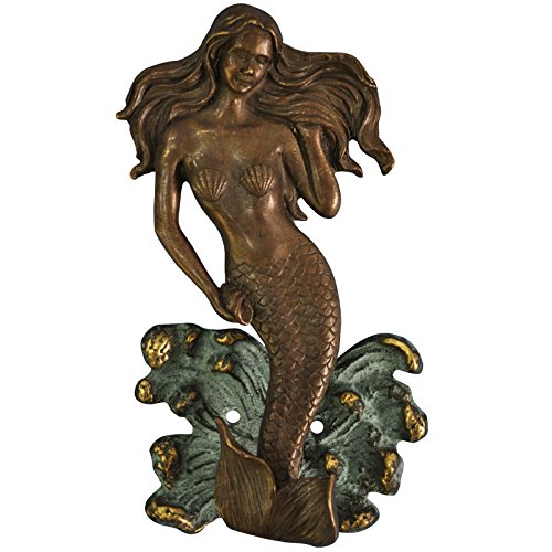 Aakrati Mermaid Door Knocker Made In Brass Metal For Your Door - Door Decorative Hardware Fitting - Unique Gift - Door Hardware - Knocker #TOP21
