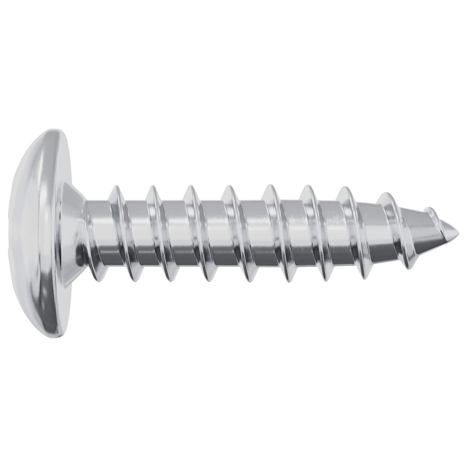 vidaXL Śruba 13636 szt. Srebrny M4 x 16 mm Stal