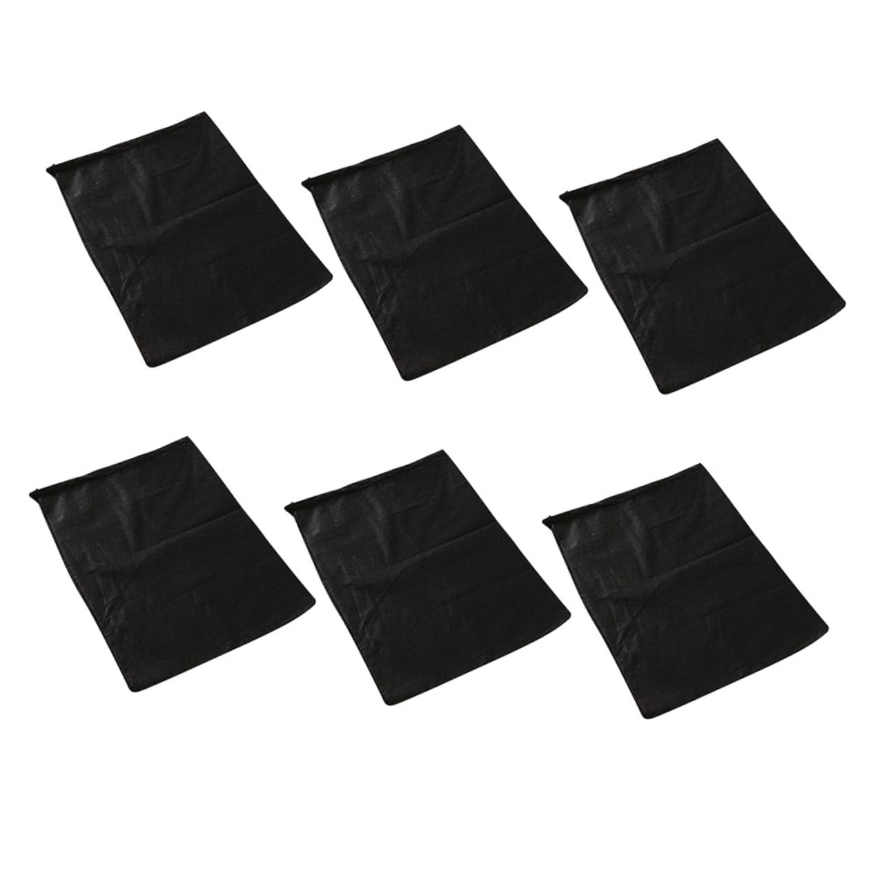 24piezas Bolsa De Zapatos Portátil Organizador De Calzado No y Transpirable para y Almacenamiento De Zapatos Negro