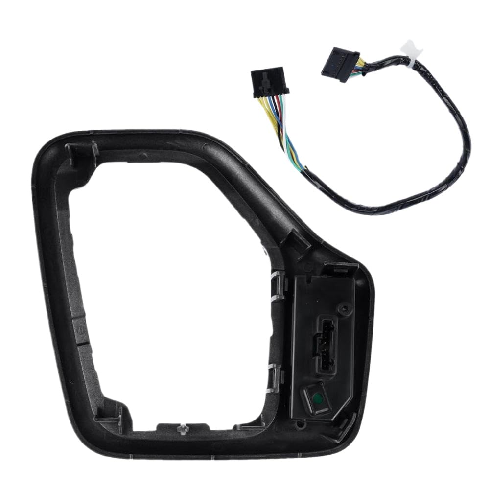 Lunetta del cambio con cablaggio, finitura argento, compatibile con Cherokee 2014-2018 (dopo giugno 2014)