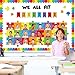 gisgfim Building Blocks Classroom Bulletin Board Decorations We All Fit Together Cutouts Toy Bricks Bulletin Board Set for Classroom Back to School Door Chalkboard Nursery Wall Decor Supplies