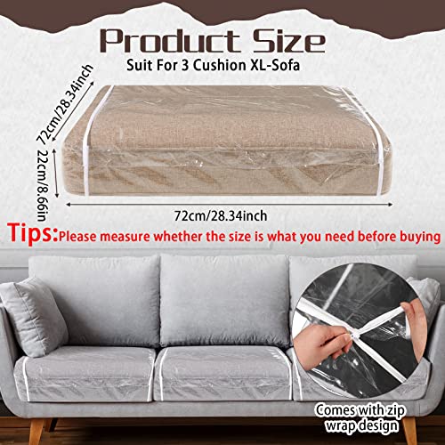 Geetery GEETERY-SOFA COVERS-0180 Plastic Sofa Seat Cushion Covers Sofa Covers Pvc Waterproof Couch Covers Furniture Sofa Seat Slipcover thumb #1