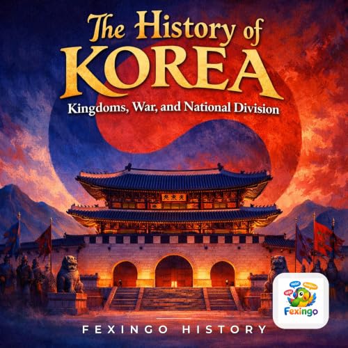 The History of Korea: Kingdoms, War, and National Division &mdash; Fexingo History cover art