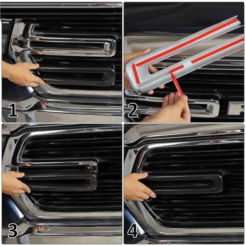Grille calandre Dodge Ram 2018-2025 : personnalisez votre pick-up pour vos sorties - 3