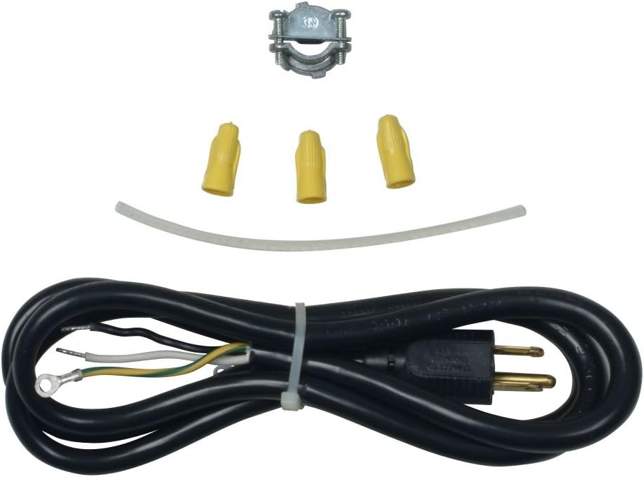 Direct Replacement for Whirlpool 4317824 Dishwasher Power Cord Kit 232 302764 3370315 4317824R