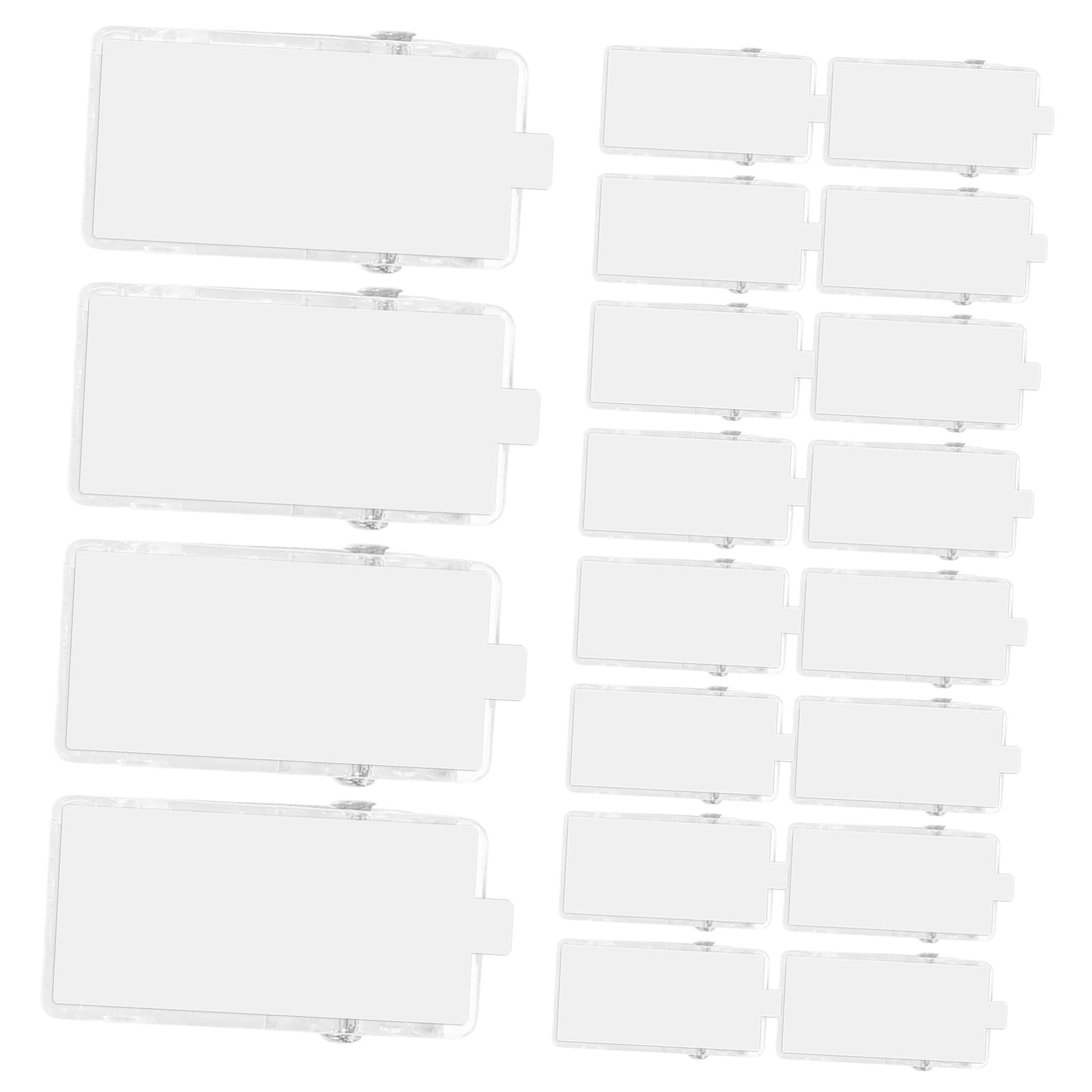 OSALADI 50Pcs Self Adhesive Plastic Spring Clips for DIY Crafts Wall Clips for Easy Hanging of Photos Posters and More for Offices Trade Shows and Home Use