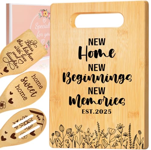 Comparison: Best Home Cutting Board 6 Housewarming Gift for New House Homeowner, House Warming Gifts New Home 2025 Cutting Board Gift, First Home Gift for Neighbor, Realtor Closing Gifts for Home Buyers New Home