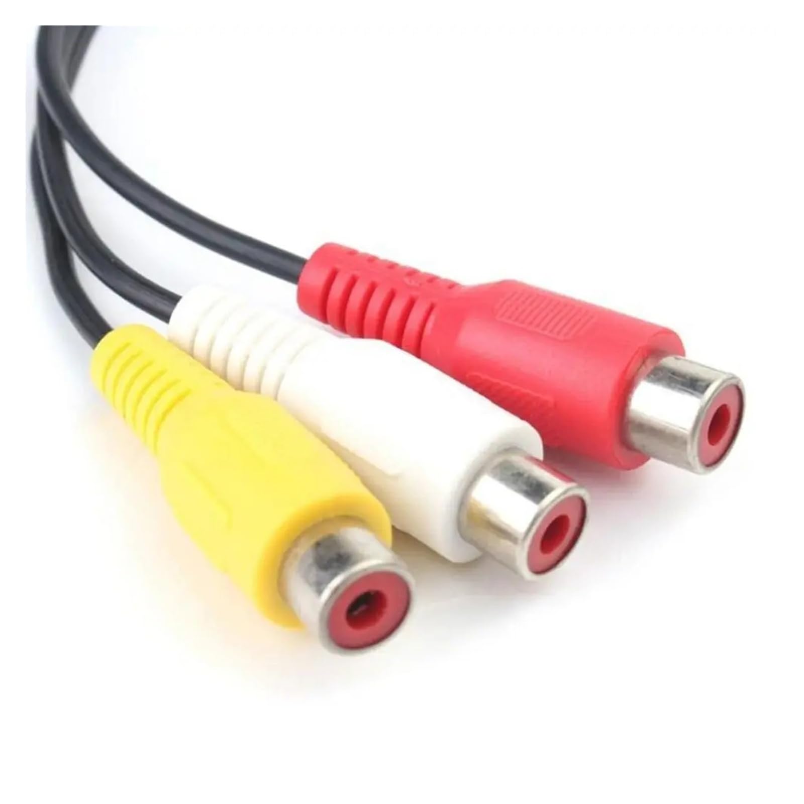 3,5 mm do 3 RCA AV Cable 4 bieguny TRRS Male to 3RCA Male Gold Plated Stereo Audio Video Cord for TV DVD Projector Camcorder 1,5 m/5ft