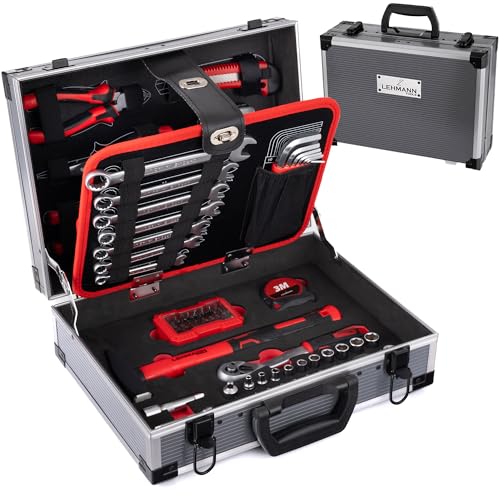 LEHMANN Valigetta Attrezzi Completa – Set da 88 Pezzi –