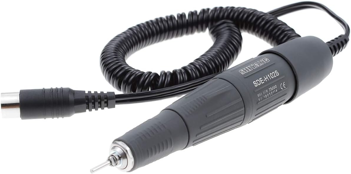 35000 RPM Lab Polishing Micro Motor SHIYANG-III Electric Micromotor Nail Art Polisher (+SDE-H102S)