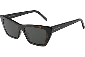 YSL Mica Sunglasses in Havana Grey