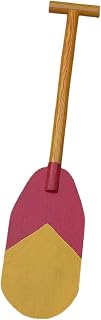 F Fityle Paleta de Madera para niños, Hecha a Mano, Colorida, Decorativa, cómoda, para Canoa, para Escenario, presentaciones, Fiestas y Festivales.