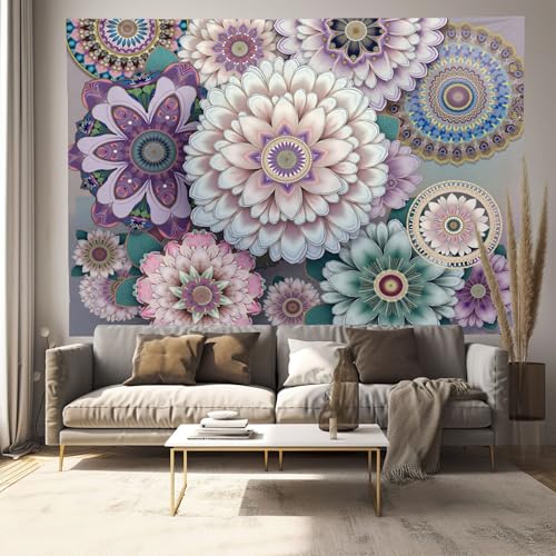 Tapiz de pared mandala bohemio para transformar tu dormitorio en un santuario relajante 2