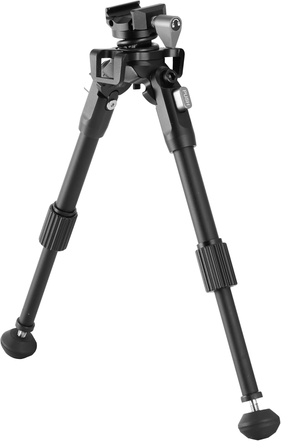 Vanguard Equalizer 1QS A - 8-10.5" Aluminum Pivot Bipod, Pic Rail Attachment