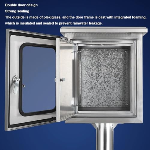 Coffret électrique extérieur en acier inoxydable durable pour protection