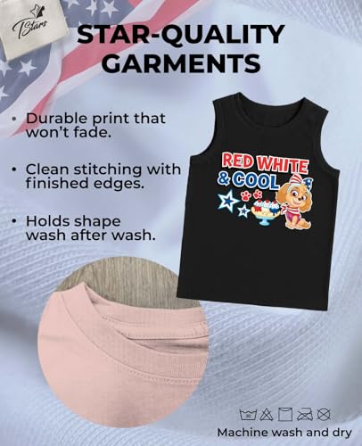 Image of Skye Birthday Girl Tank Top | 2nd 3rd 4th 5th Birthday Gift for Toddler Paw Patrol Fans - Summer Sleeveless Shirt