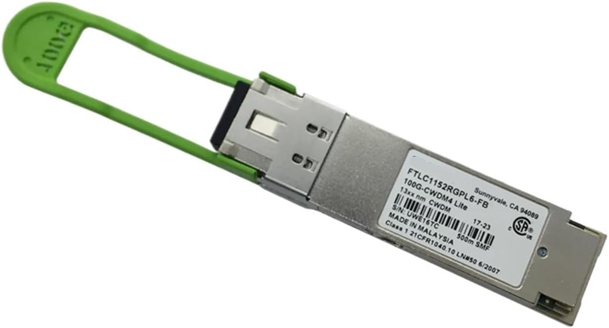 CWDM4 100G Transceiver Switch 100GB Module FTLC1152RGPL6-FB 100G-CWDM4 500M SMF LC Interface 100GB Module Fiber Optical