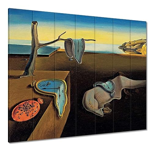 Tableau Persistance de Mémoire Dali 210x195cm de salon