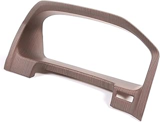 Almohadillas para Asientos de Coche para Pilot 2015-2022 Panel De Instrumentos De Coche Marco Decorativo Pegatina Accesorios Interiores De Coche (Color : marrón)