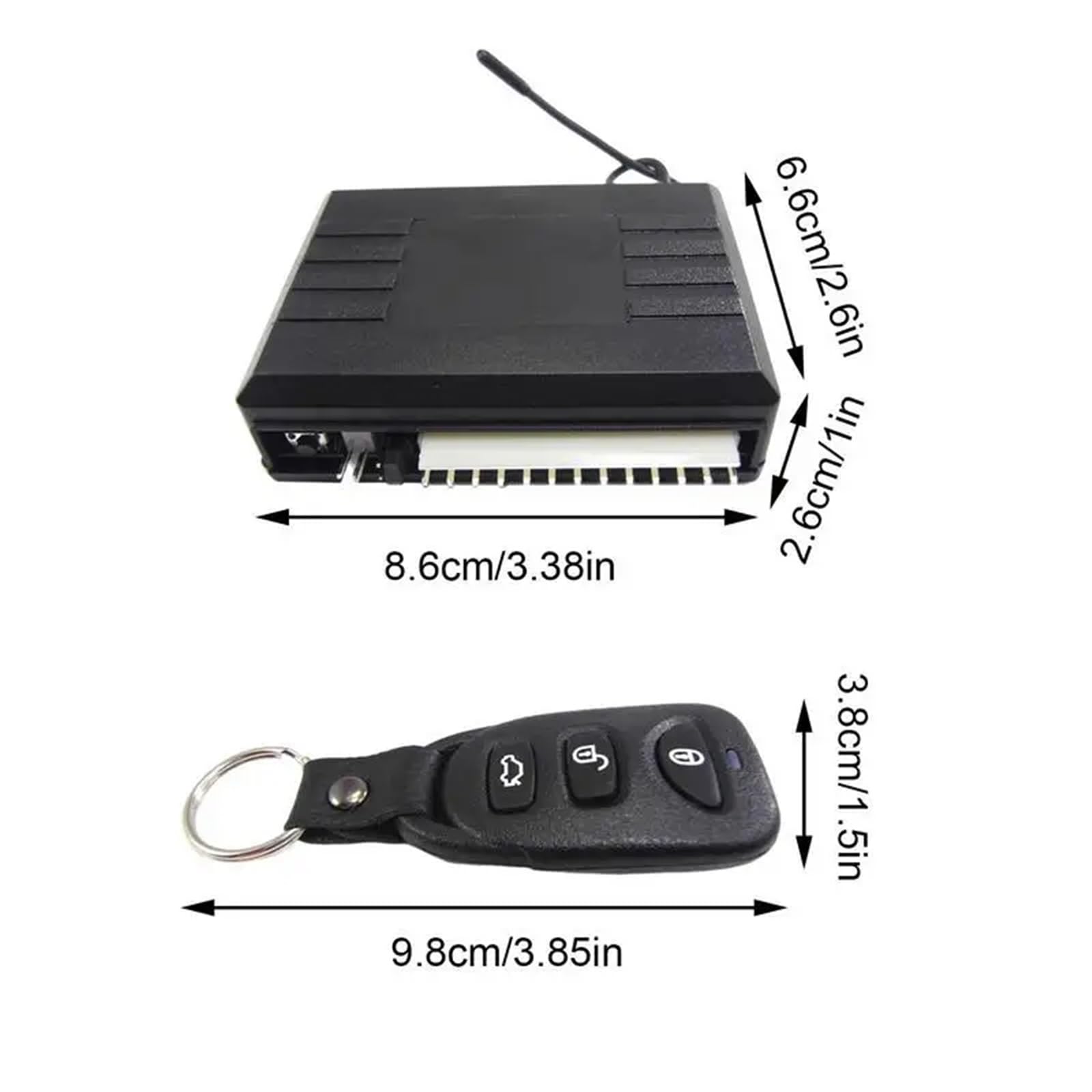 Kit de Sistema Alarma Inteligente for Coche, Llave Universal, Arranque y Parada, Entrada sin, Cerradura Central, automatización, por Control Remoto