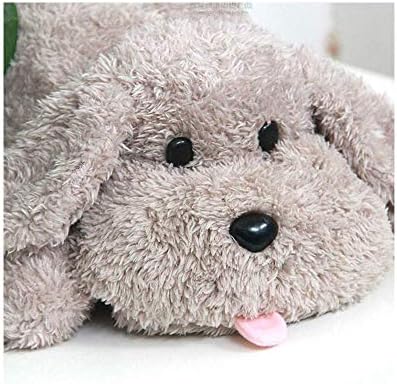Amazon 超かわいい ふわふわしい ティッシュボックス かわいい 犬 舌 ティッシュケース ぬいぐるみ 車 おもしろ ティッシュカバー ぬいぐるみ 部屋 飾り 置物 犬好き プレゼント ふわふわ グレー ティッシュケース ホルダー オンライン通販