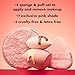 e.l.f. Sponge On, Sponge Off Kit, Four-Piece Makeup Sponge Set For Flawlessly Applying, Blending & Removing Face Makeup, Vegan & Cruelty-Free