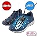 Pedifix ShoeZap Clinically Proven Germicidal Light Technology, 15 Minute UV (Ultraviolet) Shoe Sanitizer that Eliminates Odor Causing Germs, Bacteria, and Fungus