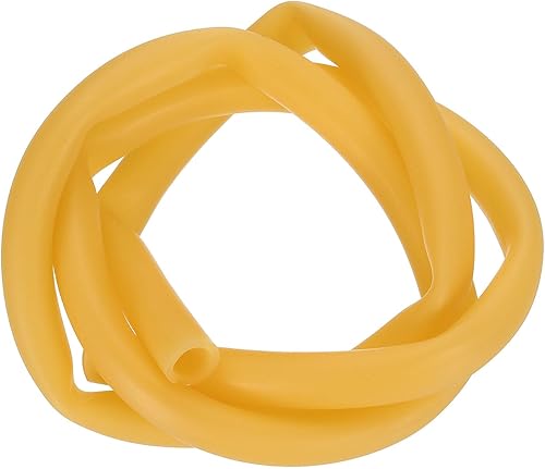 uxcell Tubo de goma de látex natural, 1/2 pulgadas de diámetro interior x 11/16 pulgadas de diámetro exterior de 3.3 pies de diámetro exterior,