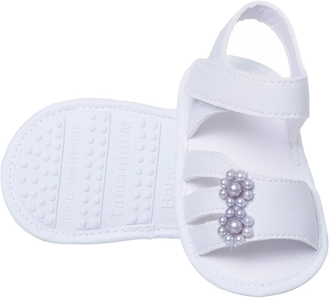 Sandália de Bebê Menina com Detalhe em Pérola em promoção! Veja a oferta e mais achadinhos de Sandálias & Chinelos Infantis Hoje é o melhor dia para comprar Sandália de Bebê Menina com Detalhe em Pérola com aquele preço maroto! Promoção! Aproveite a oferta!