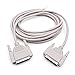 Yohii 14.7 Ft/ 4.5M DB25 Male to Male Parallel Printer Extension Cable Serial RS232 Cable- (G7.23)