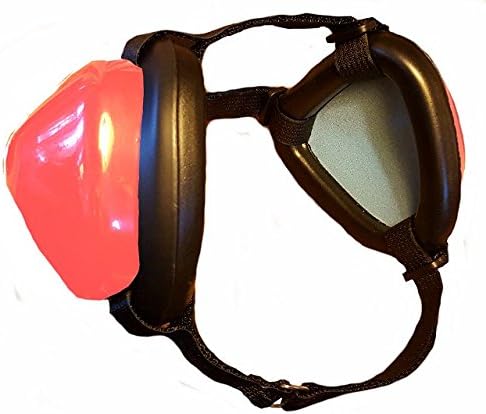 DDR337 Hearing Protection for Dogs, Red, X-Small