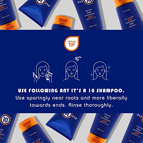 It's A 10 Haircare Miracle Deep Conditioner Plus Keratin, 5 Fl. Oz. #TOP3