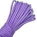 0.5/0.8/1.0/1.5/2.0/4mm 10yards DeepRed Corde Parachute Cordon Corde Escalade Camping Survie Équipement Paracord Bracelet-Violet, 1.0MM 10yards