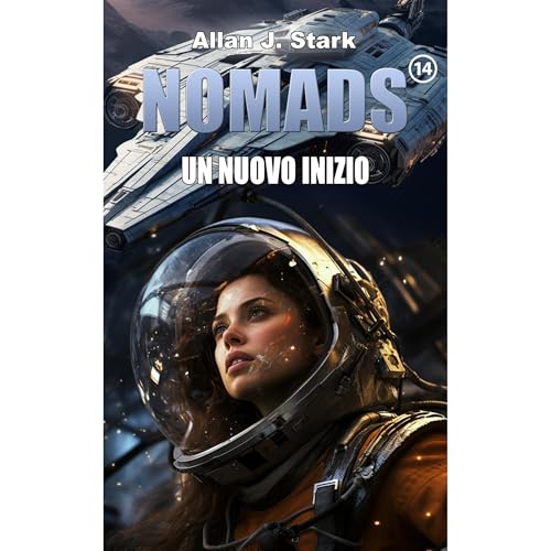 NOMADS Audiolibro Por Allan J. Stark arte de portada