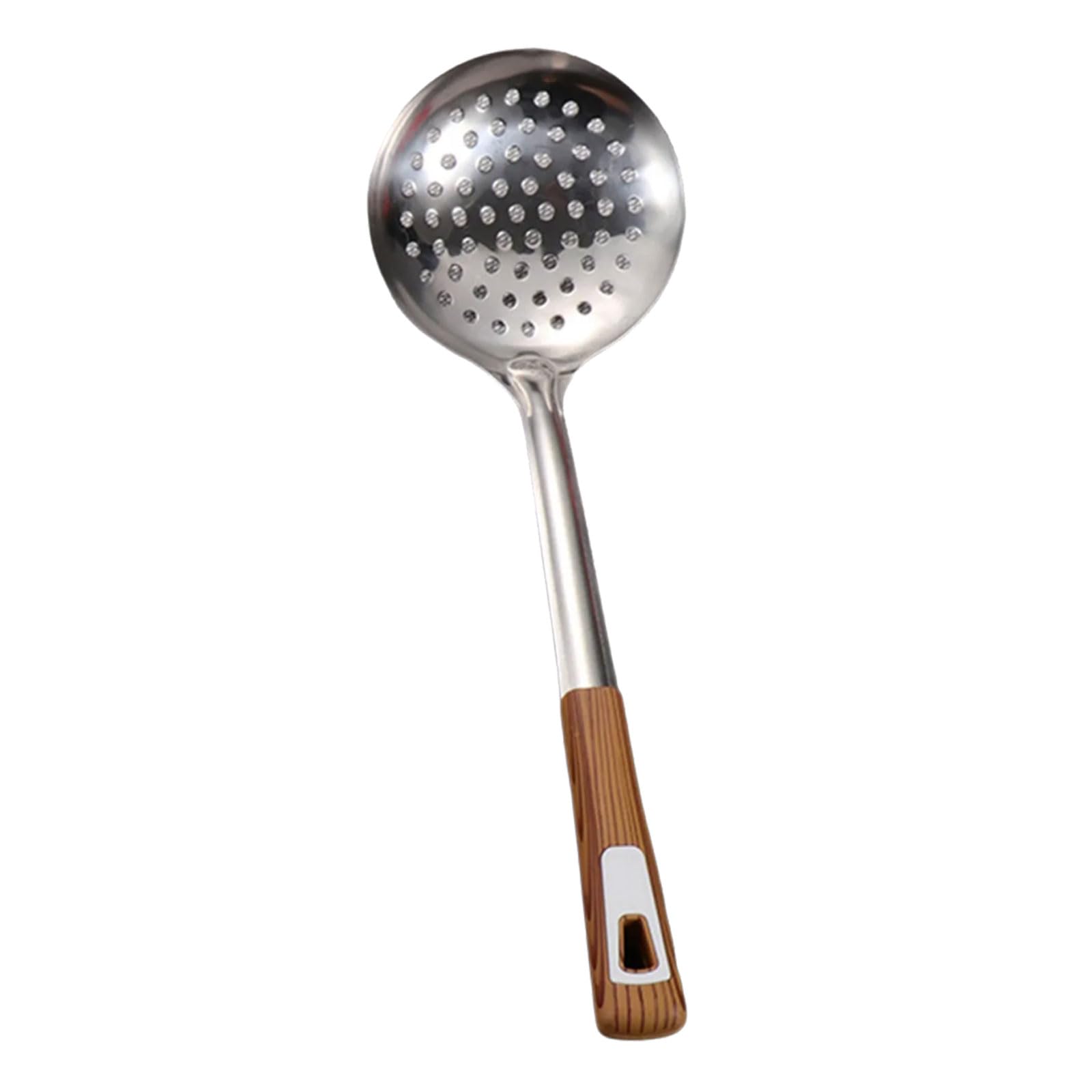 Tsophreniq Thickened Stainless Steel Large Colander Filter Spoon Household Noodles Strainer Skimmers Oil Separators Kitchen Gadgets Long Handle Ladle
