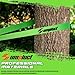 Recovery Tow Strap 2in X 20ft Heavy Duty 24,000 lbs Break Strength, Use for Emergency Towing Rope, Tree Saver, Winch Extension, Triple Reinforced Loops, Protective Sleeves,Car Accessories Green